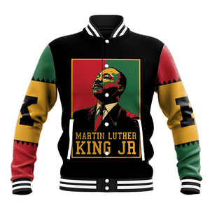 Martin Luther King Jr Baseball Jacket MLK Retro Style