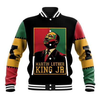 Martin Luther King Jr Baseball Jacket MLK Retro Style