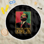 Martin Luther King Jr Beach Blanket MLK Retro Style