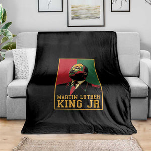 Martin Luther King Jr Blanket MLK Retro Style