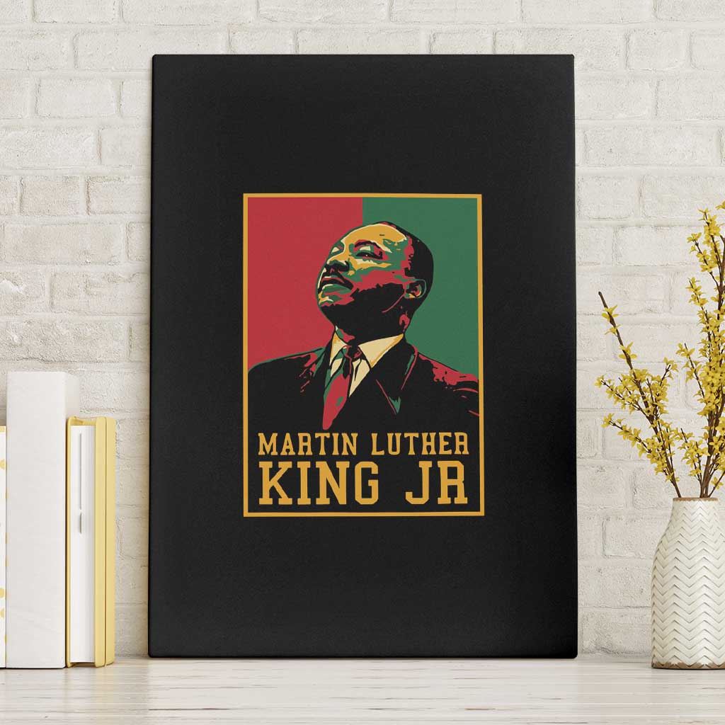 Martin Luther King Jr Canvas Wall Art MLK Retro Style