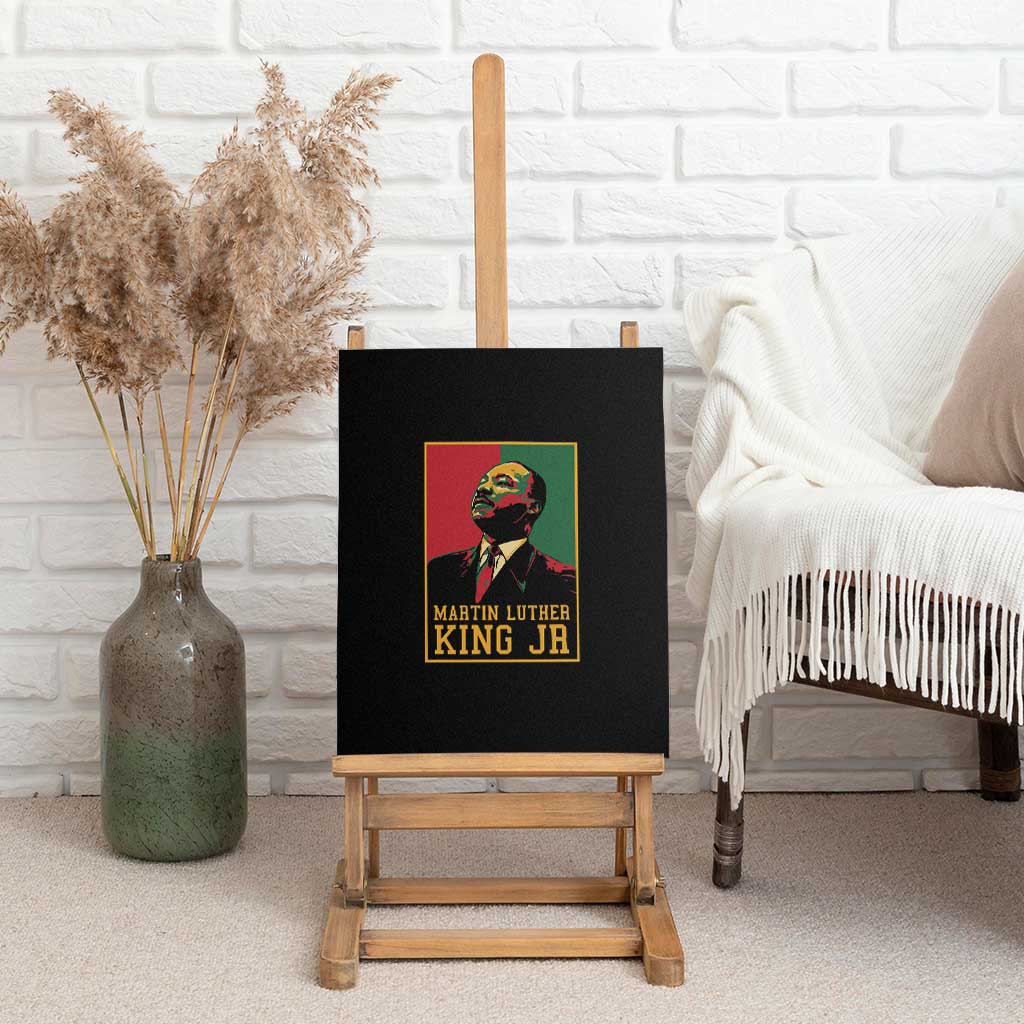 Martin Luther King Jr Canvas Wall Art MLK Retro Style
