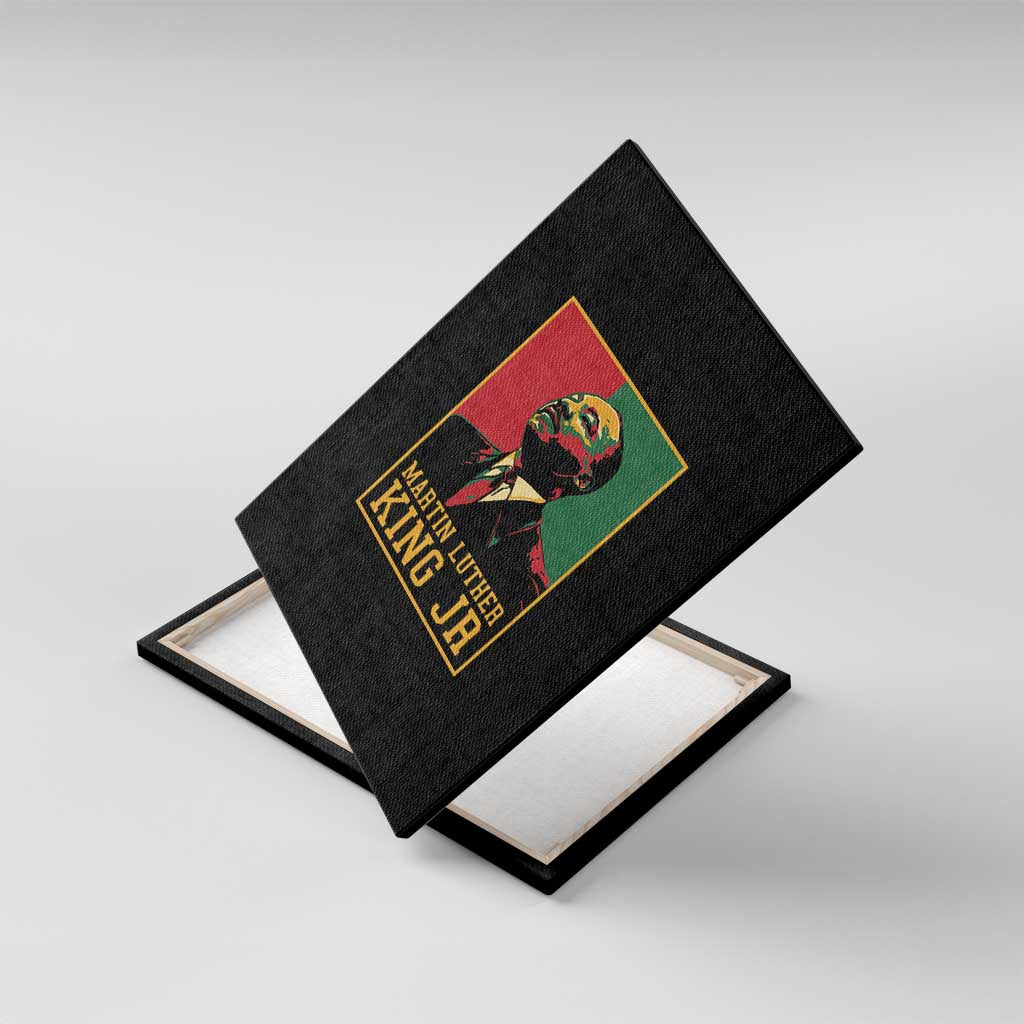 Martin Luther King Jr Canvas Wall Art MLK Retro Style