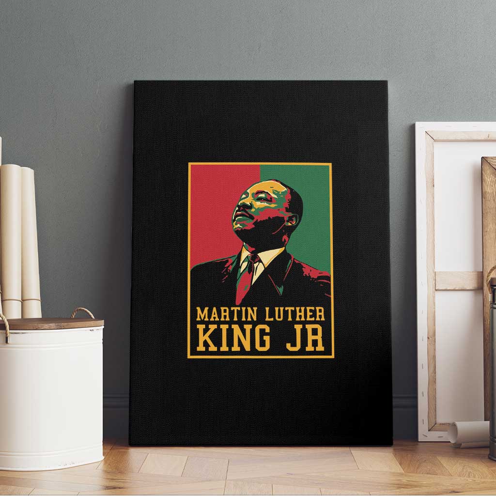 Martin Luther King Jr Canvas Wall Art MLK Retro Style