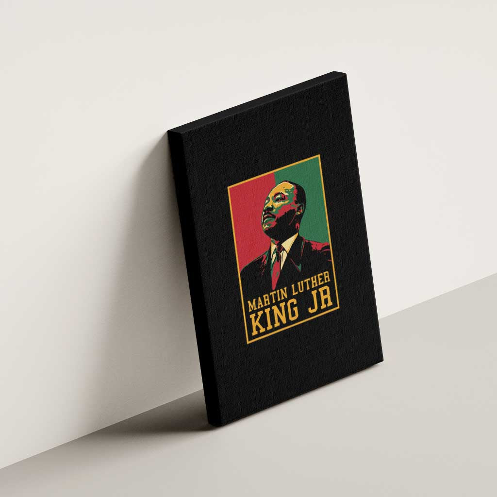 Martin Luther King Jr Canvas Wall Art MLK Retro Style