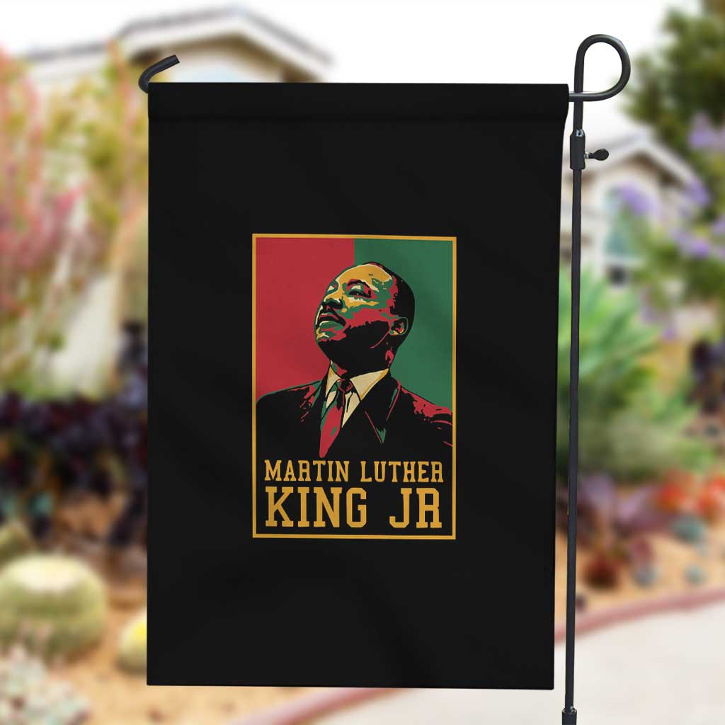 Martin Luther King Jr Garden Flag MLK Retro Style