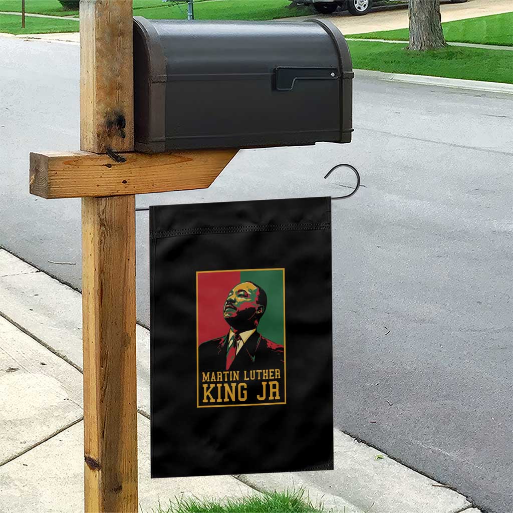 Martin Luther King Jr Garden Flag MLK Retro Style
