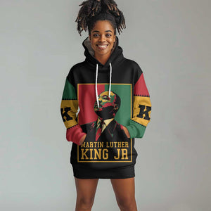 Martin Luther King Jr Hoodie Dress MLK Retro Style