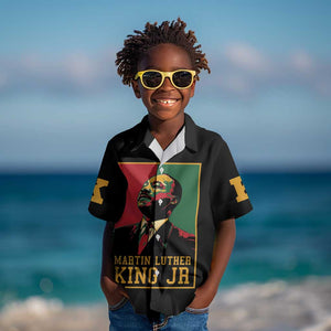 Martin Luther King Jr Kid Hawaiian Shirt MLK Retro Style