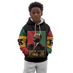 Martin Luther King Jr Kid Hoodie MLK Retro Style