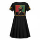 Martin Luther King Jr Kid Short Sleeve Dress MLK Retro Style
