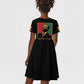 Martin Luther King Jr Kid Short Sleeve Dress MLK Retro Style