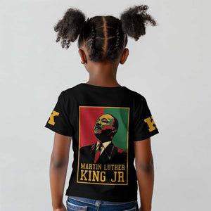 Martin Luther King Jr Kid T shirt MLK Retro Style
