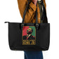 Martin Luther King Jr Leather Tote Bag MLK Retro Style