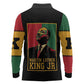 Martin Luther King Jr Long Sleeve Polo Shirt MLK Retro Style