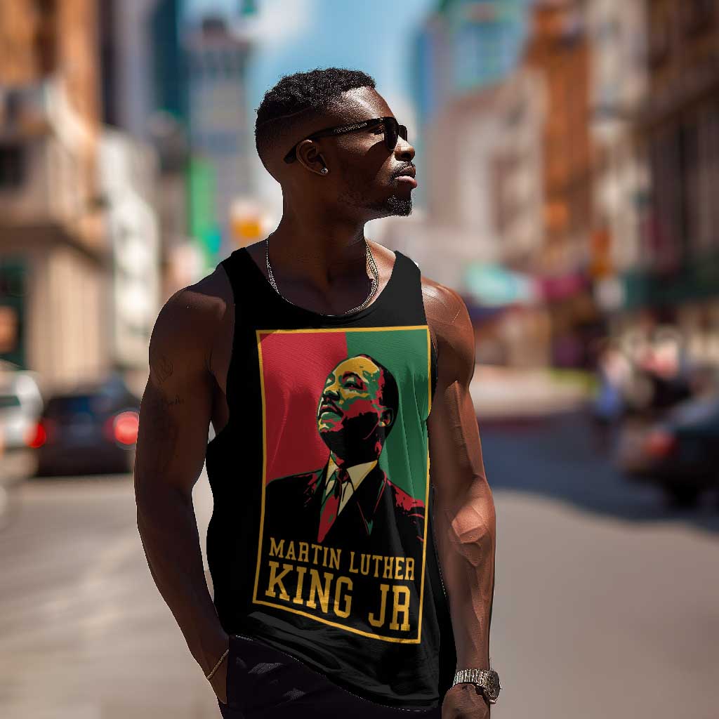 Martin Luther King Jr Men Tank Top MLK Retro Style