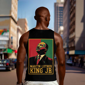 Martin Luther King Jr Men Tank Top MLK Retro Style