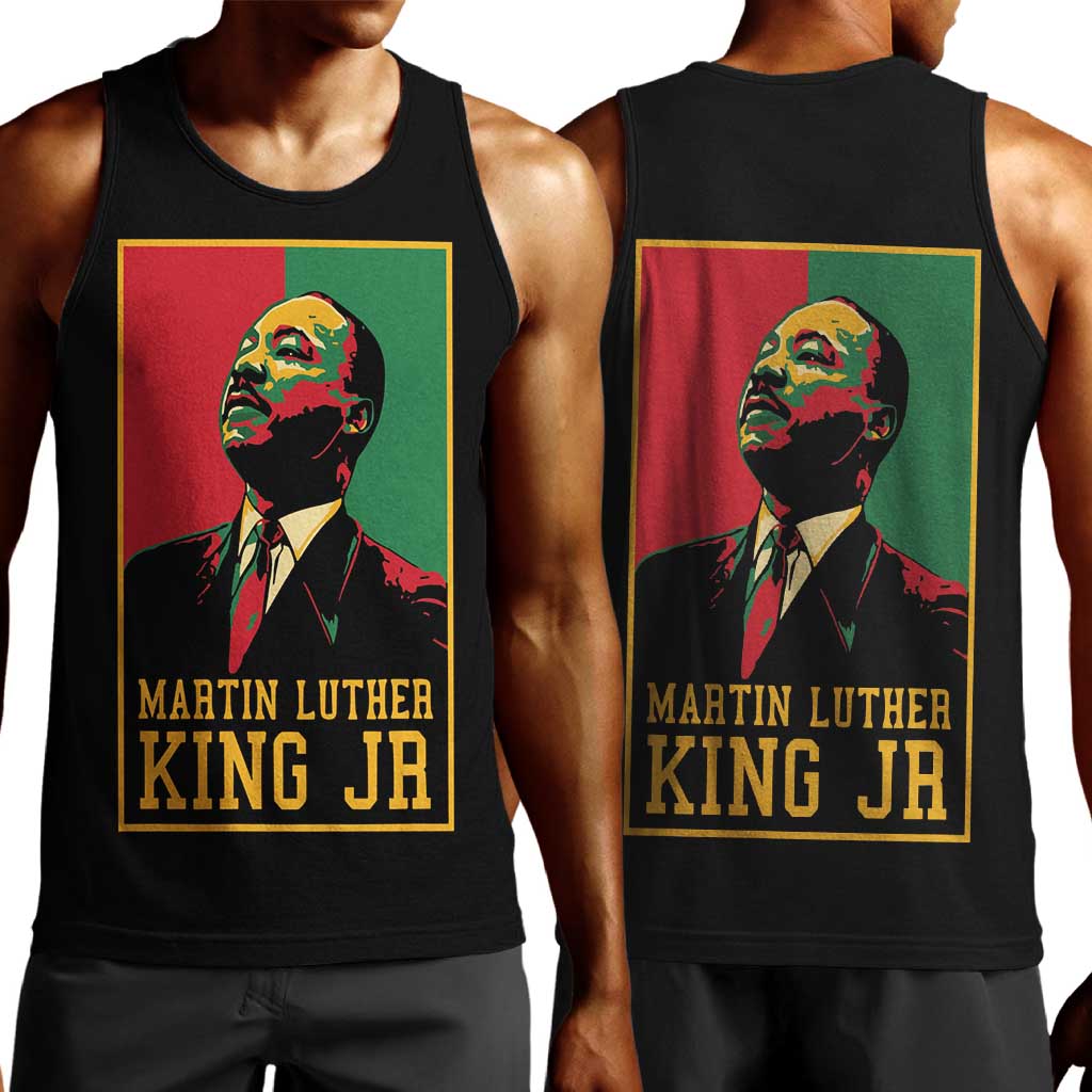 Martin Luther King Jr Men Tank Top MLK Retro Style