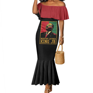 Martin Luther King Jr Mermaid Dress MLK Retro Style