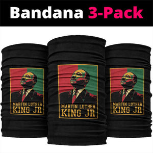 Martin Luther King Jr Neck Gaiter MLK Retro Style DT03