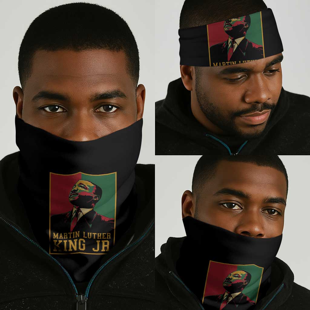 Martin Luther King Jr Neck Gaiter MLK Retro Style DT03
