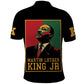Martin Luther King Jr Polo Shirt MLK Retro Style