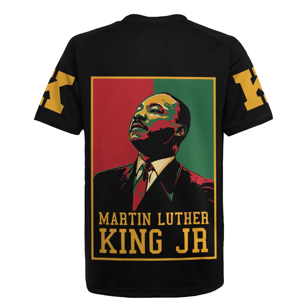 Martin Luther King Jr Rugby Jersey MLK Retro Style