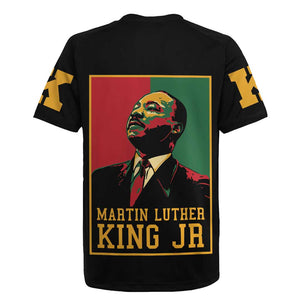 Martin Luther King Jr Rugby Jersey MLK Retro Style