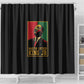 Martin Luther King Jr Shower Curtain MLK Retro Style