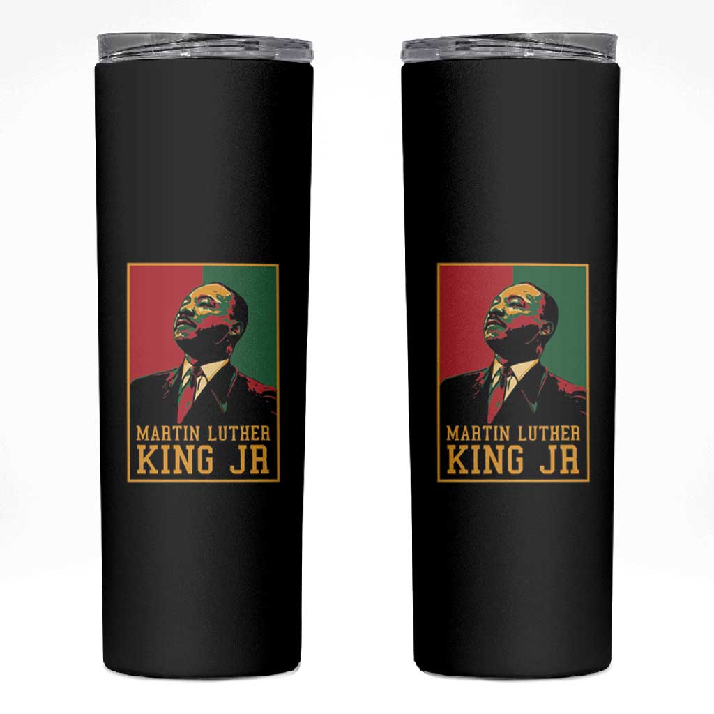 Martin Luther King Jr Skinny Tumbler MLK Retro Style