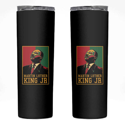 Martin Luther King Jr Skinny Tumbler MLK Retro Style