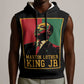 Martin Luther King Jr Sleeveless Hoodie MLK Retro Style - African Pride