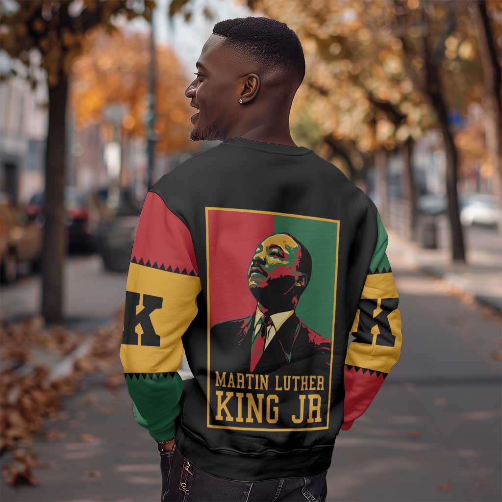 Martin Luther King Jr Sweatshirt MLK Retro Style