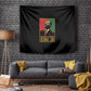 Martin Luther King Jr Tapestry MLK Retro Style
