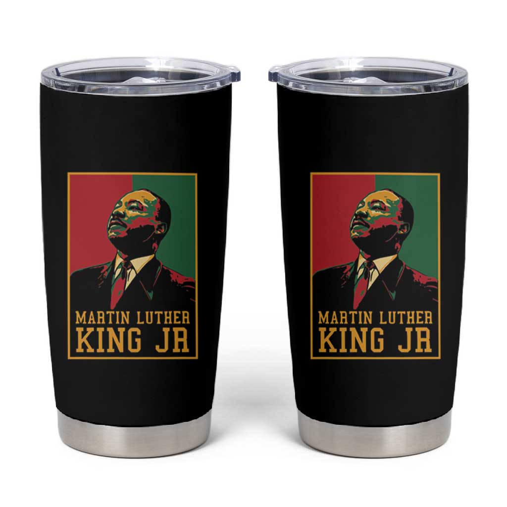 Martin Luther King Jr Tumbler Cup MLK Retro Style
