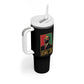 Martin Luther King Jr Tumbler With Handle MLK Retro Style