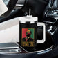 Martin Luther King Jr Tumbler With Handle MLK Retro Style