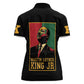 Martin Luther King Jr Women Polo Shirt MLK Retro Style