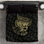 Afro Egypt Bedding Set Horus Eyes Egyptian God