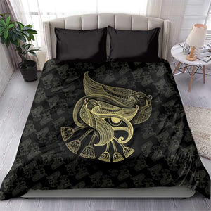 Afro Egypt Bedding Set Horus Eyes Egyptian God