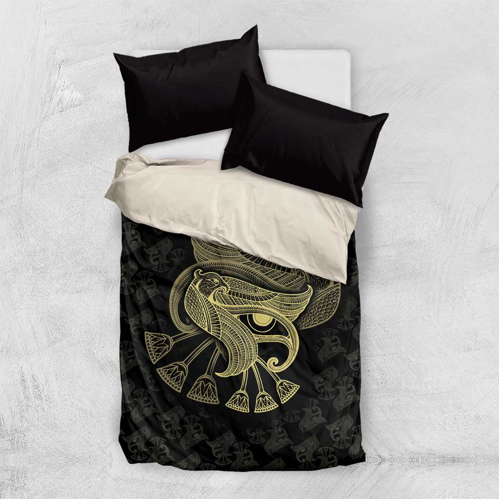 Afro Egypt Bedding Set Horus Eyes Egyptian God