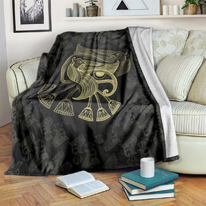 Afro Egypt Blanket Horus Eyes Egyptian God