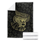 Afro Egypt Blanket Horus Eyes Egyptian God