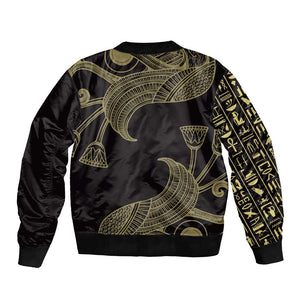 Afro Egypt Bomber Jacket Horus Eyes Egyptian God