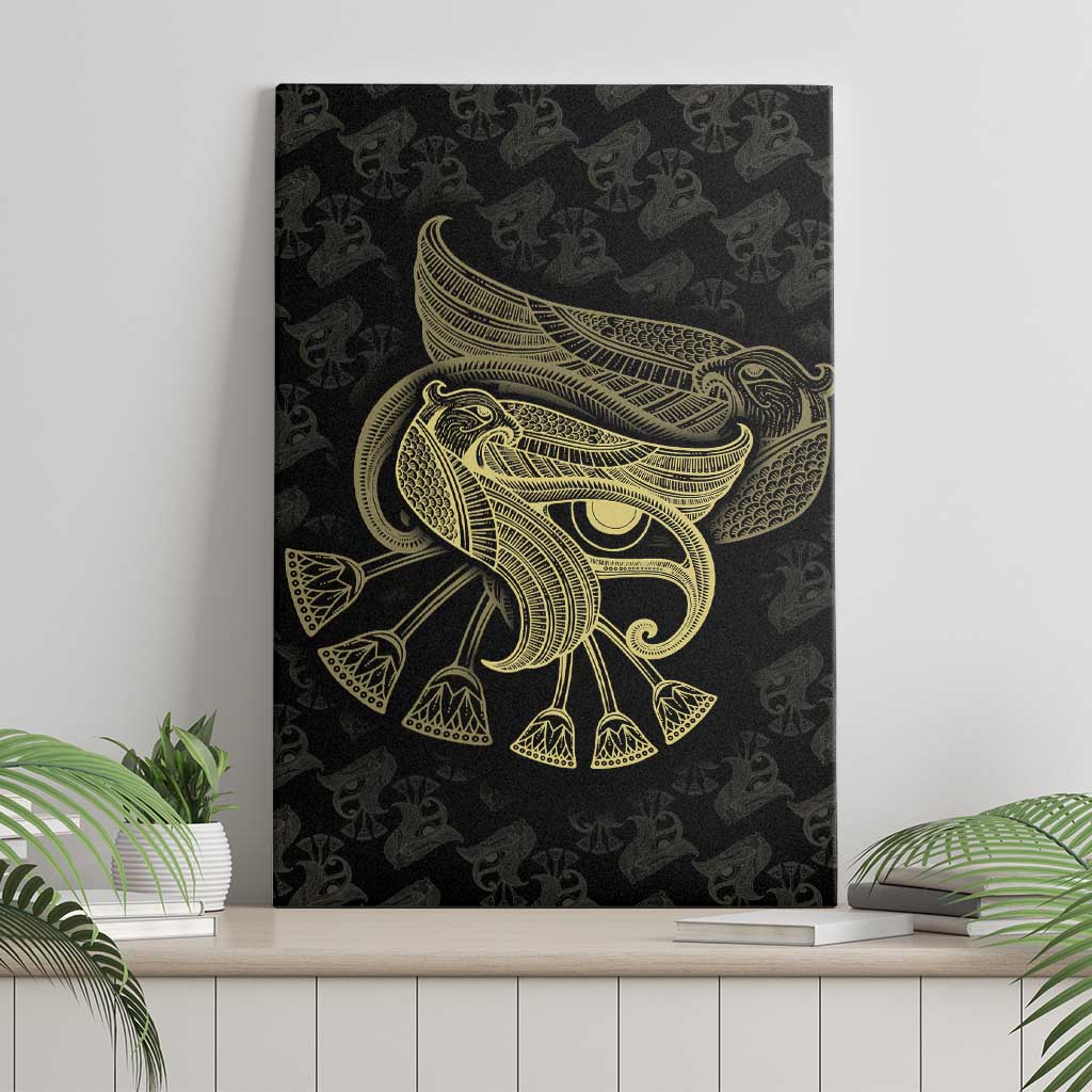Afro Egypt Canvas Wall Art Horus Eyes Egyptian God