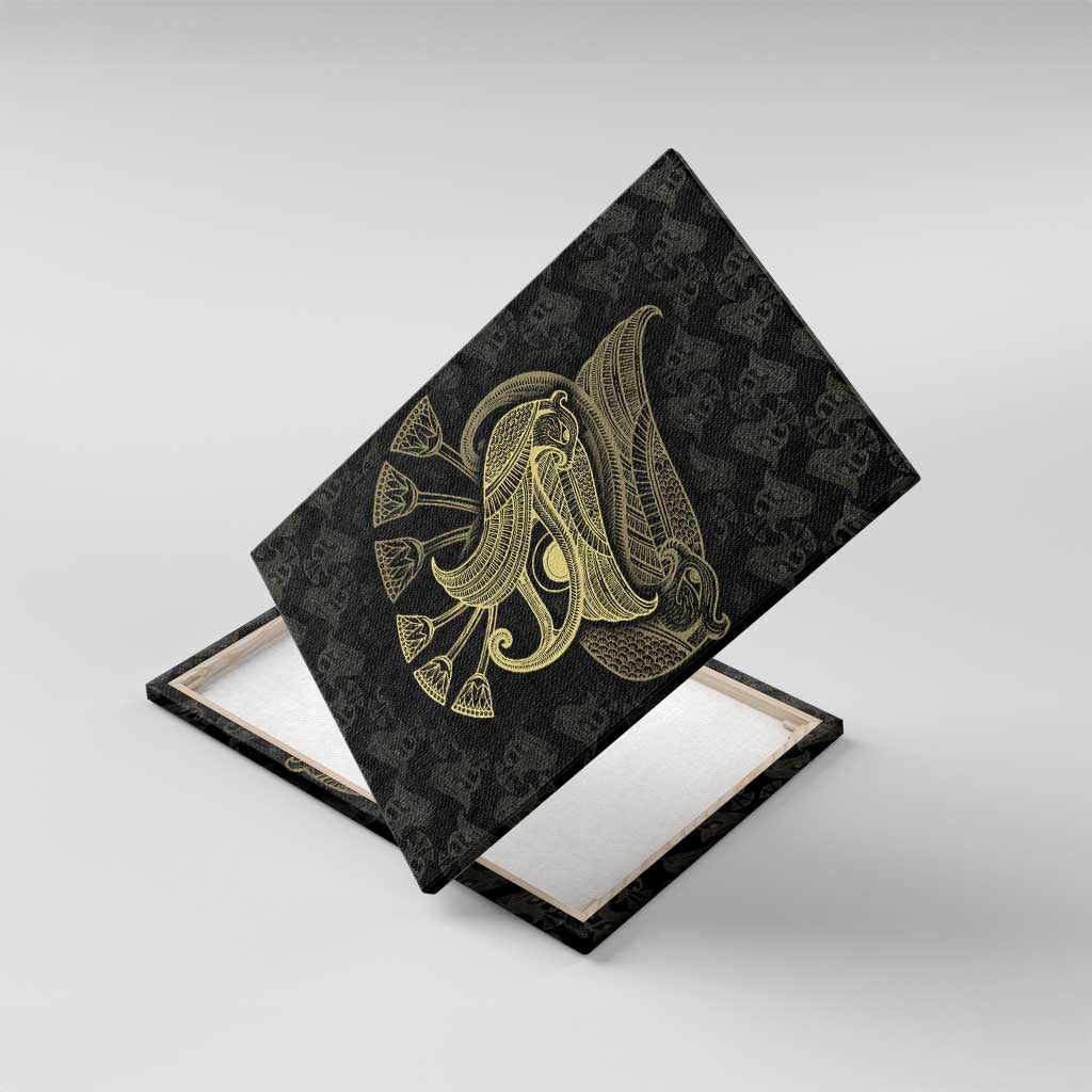 Afro Egypt Canvas Wall Art Horus Eyes Egyptian God