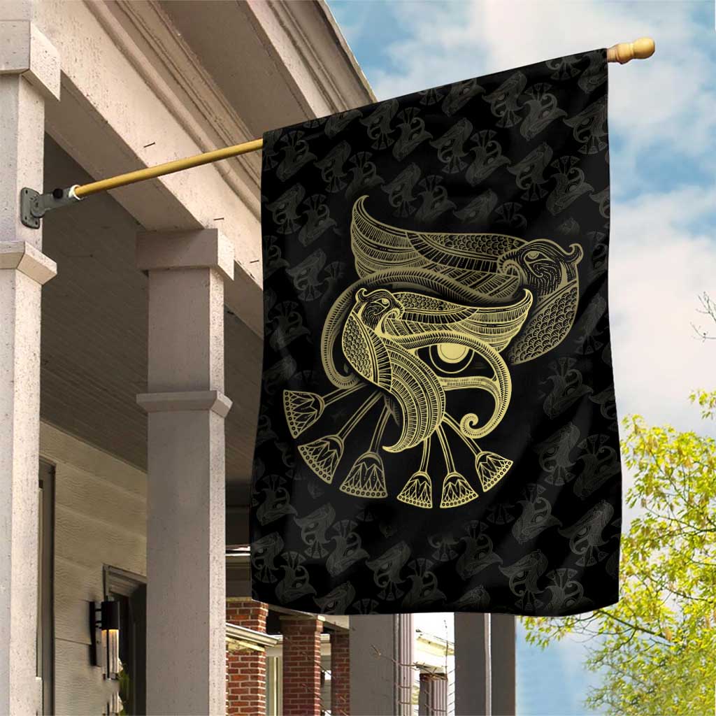 Afro Egypt Garden Flag Horus Eyes Egyptian God