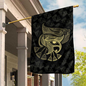 Afro Egypt Garden Flag Horus Eyes Egyptian God