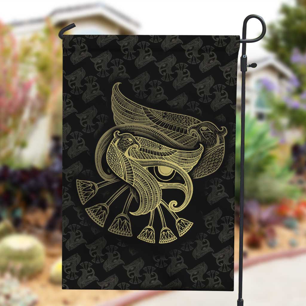 Afro Egypt Garden Flag Horus Eyes Egyptian God