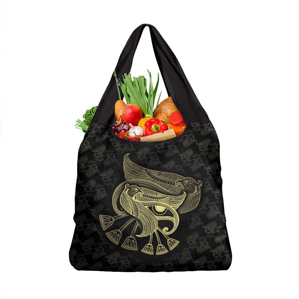 Afro Egypt Grocery Bag Horus Eyes Egyptian God